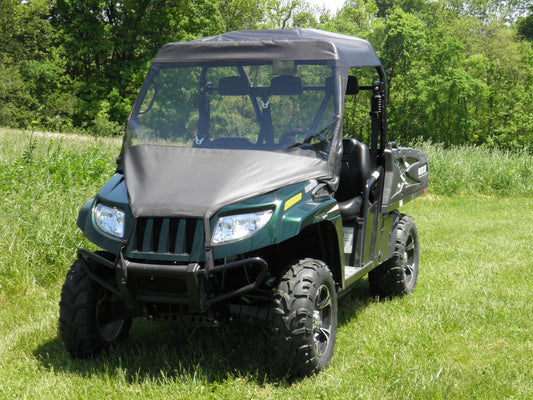 Arctic Cat Prowler 700 - Vinyl Windshield/Top Combo - Windshield and Roof