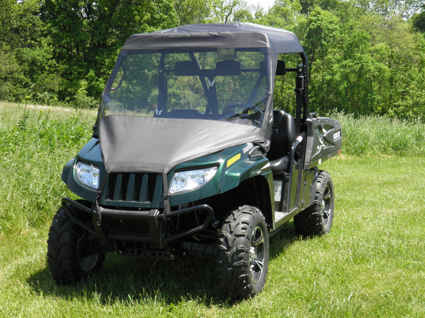 Arctic Cat Prowler 700 - Vinyl Windshield/Top Combo - Windshield and Roof