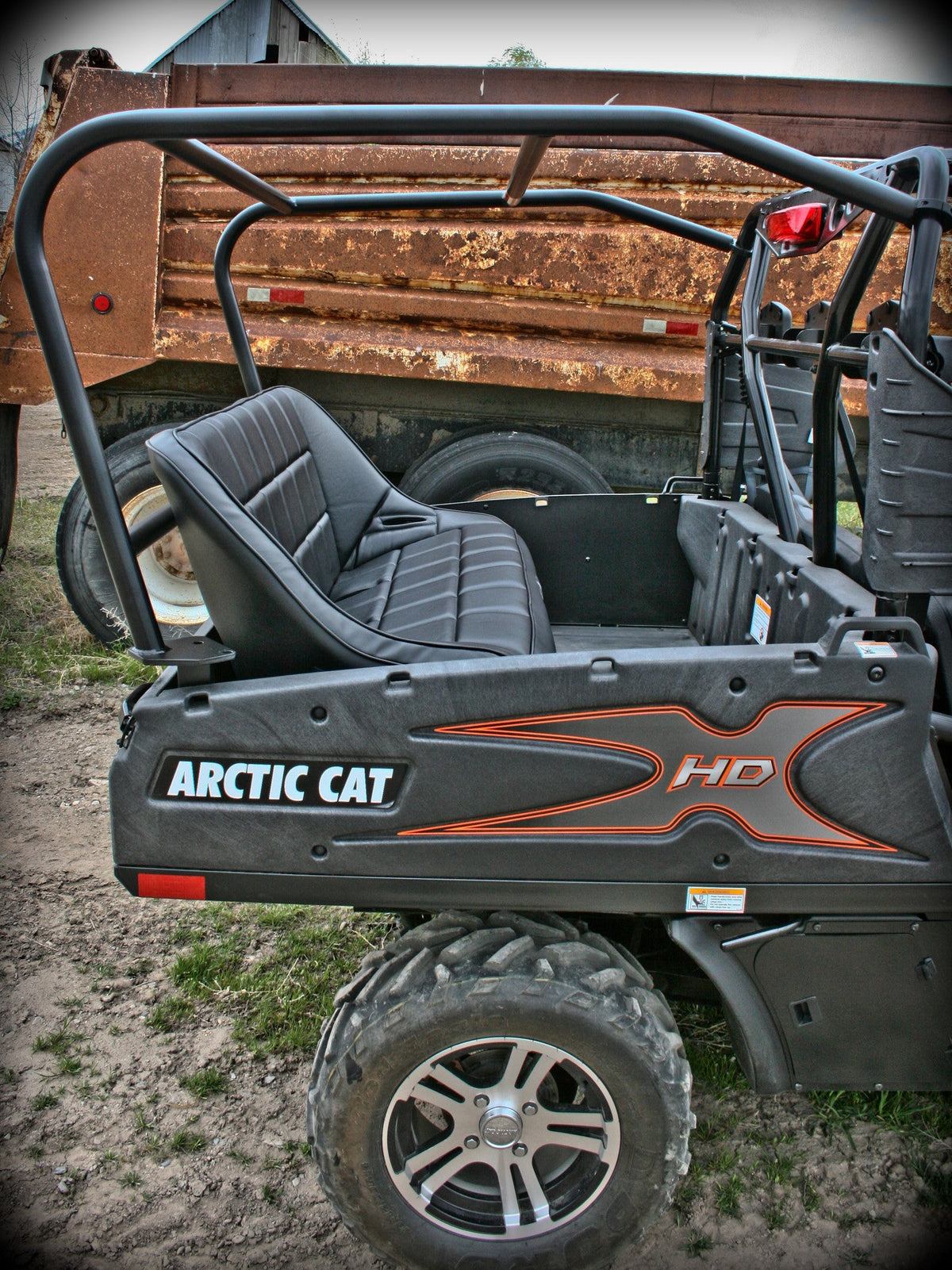 Arctic Cat Prowler HDX Backseat and Roll Cage Kit (2012-2017) - Backseat and Roll Cage