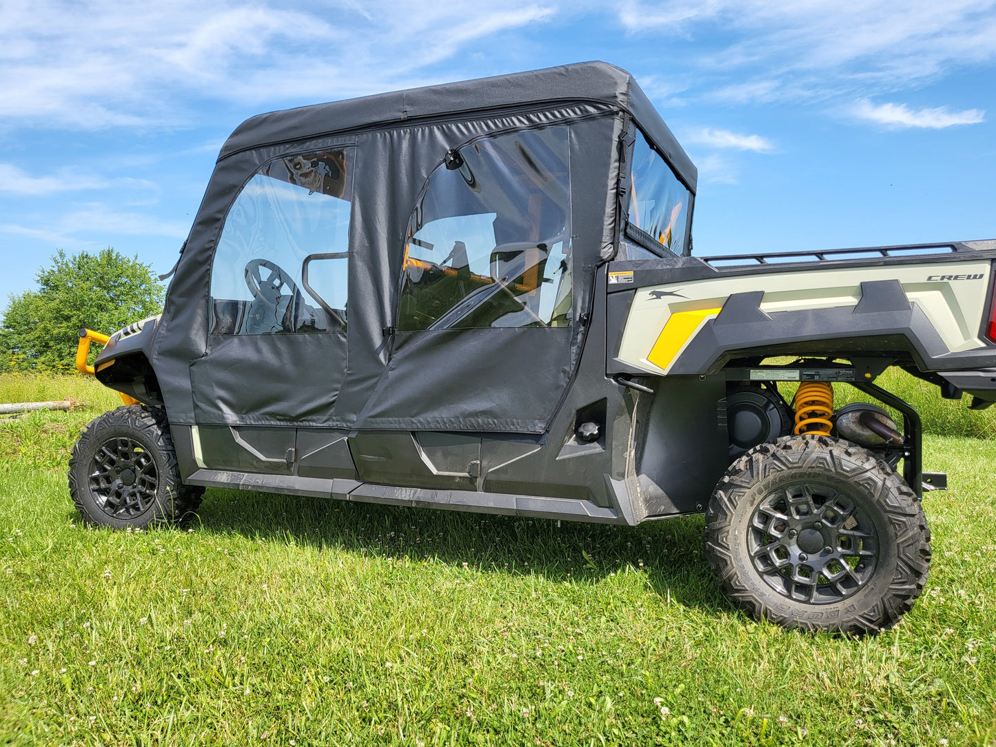 Arctic Cat Prowler PRO Crew - Full Cab Enclosure for Hard Windshield (Upper Doors)