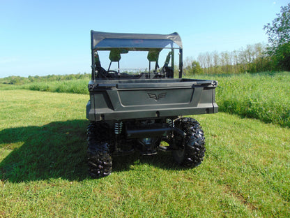 Arctic Cat Stampede - 1 Pc Lexan Back Panel w/Clamp and Vent Options - Windshields