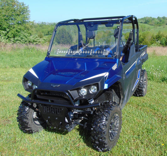 Arctic Cat Stampede - 1 Pc Windshield w/Hard Coat Clamp and Vent Options - Windshields