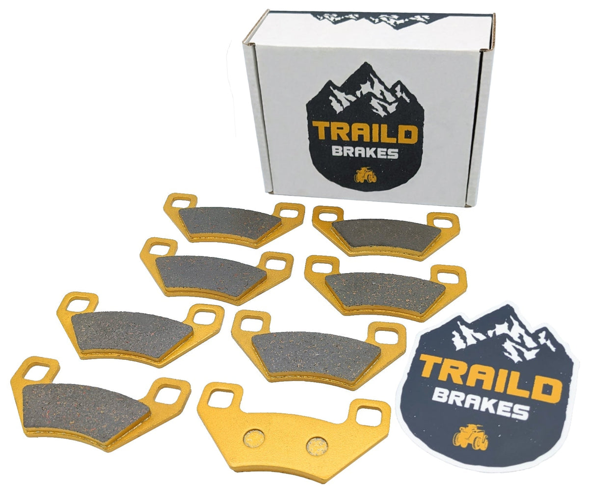Arctic Cat Wildcat 1000/X/GT/LTD/Wildcat Trail 700 2012-2020 Ceramic Brake Pad Set - Vehicle Parts & Accessories