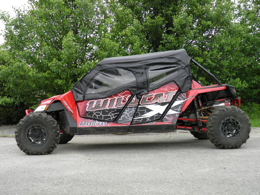 Arctic Cat Wildcat 4-Seater - Full Cab Enclosure w/Vinyl Windshield - Full Cab Enclosure
