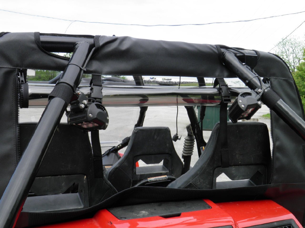 Arctic Cat Wildcat 4-Seater - Soft Back Panel - Back Panel