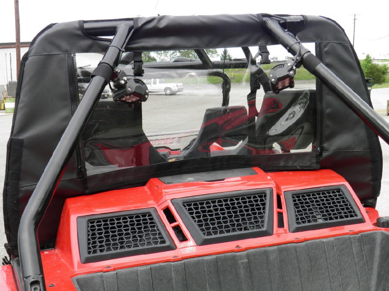 Arctic Cat Wildcat 4-Seater - Soft Back Panel - Back Panel