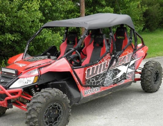 Arctic Cat Wildcat 4-Seater - Soft Top for Hard Windshield - Soft Top