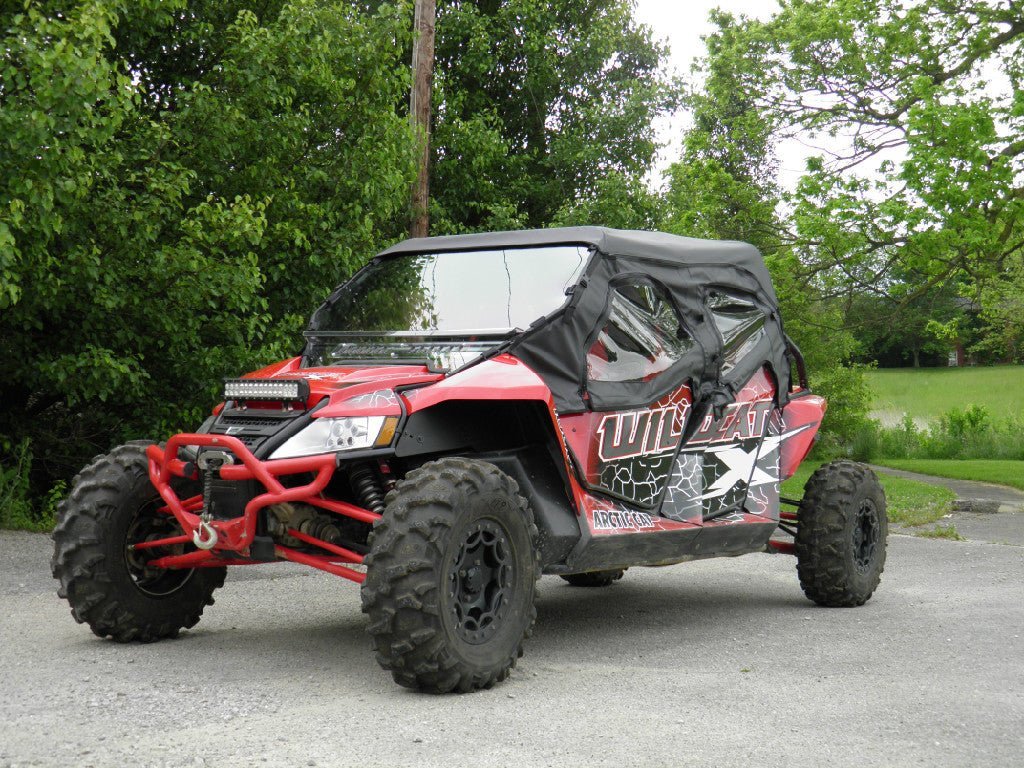 Arctic Cat Wildcat 4-Seater - Soft Upper Doors/Top Combo - Enclosures