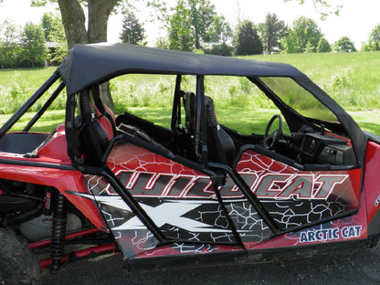 Arctic Cat Wildcat 4-Seater - Vinyl Windshield/Top Combo - Windshield and Roof
