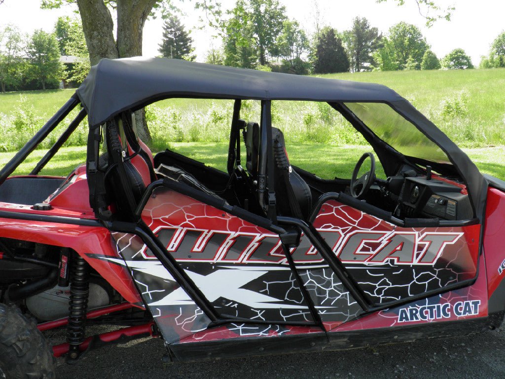 Arctic Cat Wildcat 4-Seater - Vinyl Windshield/Top/Rear Combo - Enclosures