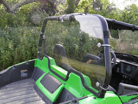 Arctic Cat Wildcat Trail - 1 Pc Lexan Back Panel with Vent Option - Windshields