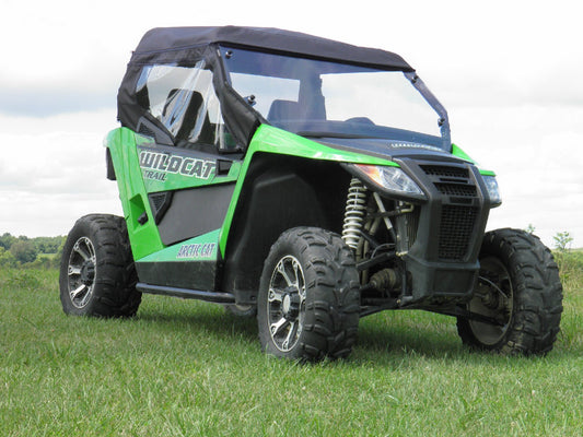 Arctic Cat Wildcat Trail - Soft Upper Doors/Top Combo w/Lower Door Inserts - Enclosures