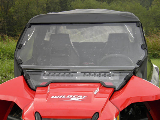 Arctic Cat Wildcat X 1000 - 2-Piece General-Purpose Windshield w/Vent Option - Windshields