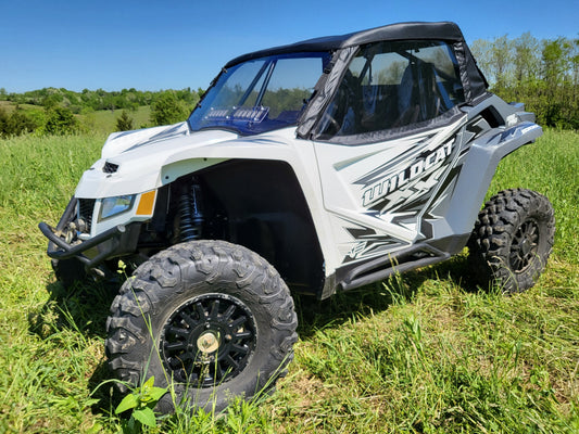 Arctic Cat Wildcat XX 2-Seater - Full Cab Enclosure for Hard Windshield (Upper Doors) - Full Cab Enclosure