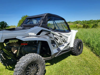 Arctic Cat Wildcat XX 2-Seater - Full Cab Enclosure for Hard Windshield (Upper Doors) - Full Cab Enclosure