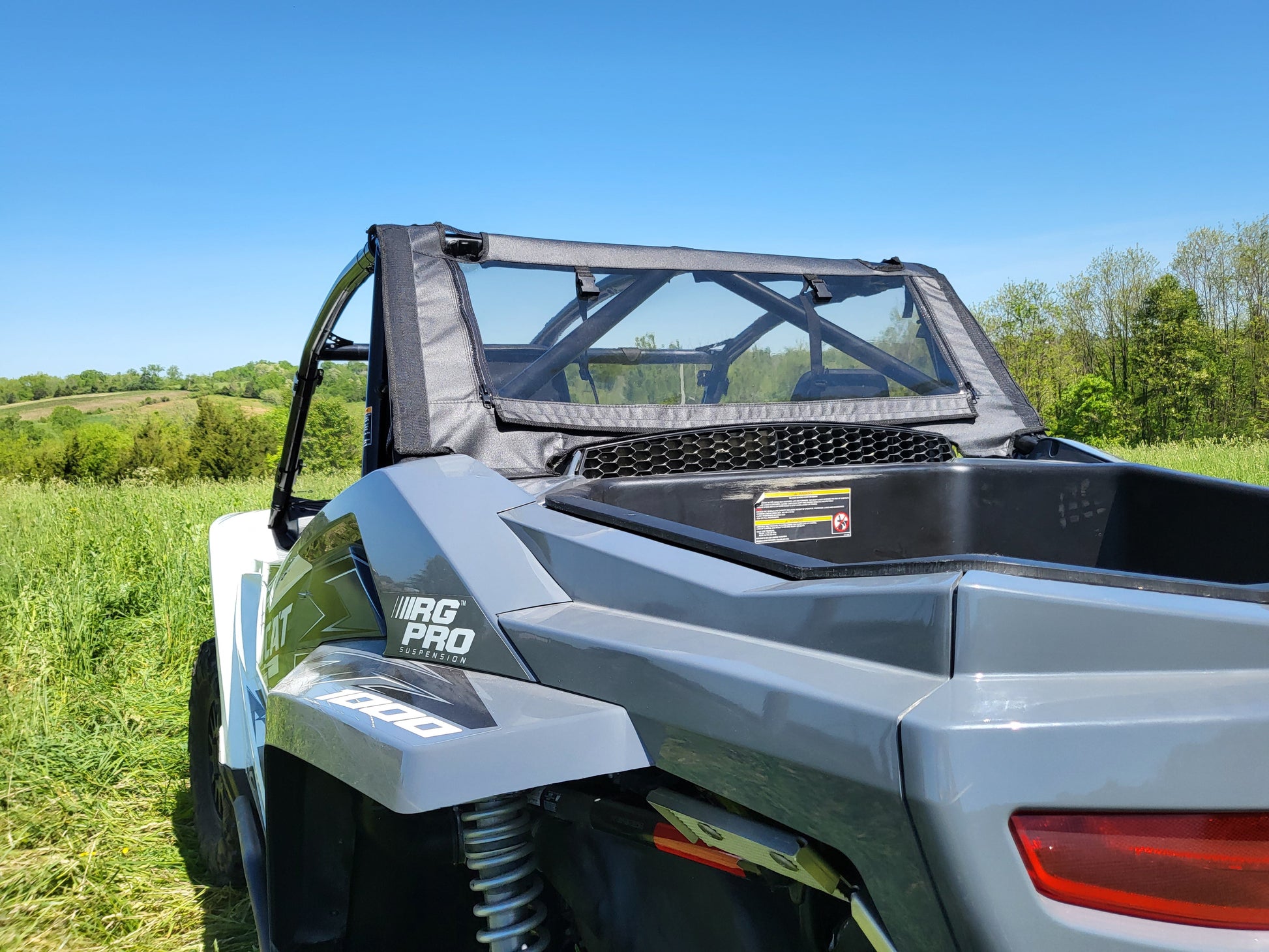 Arctic Cat Wildcat XX 2-Seater - Soft Back Panel - Back Panel