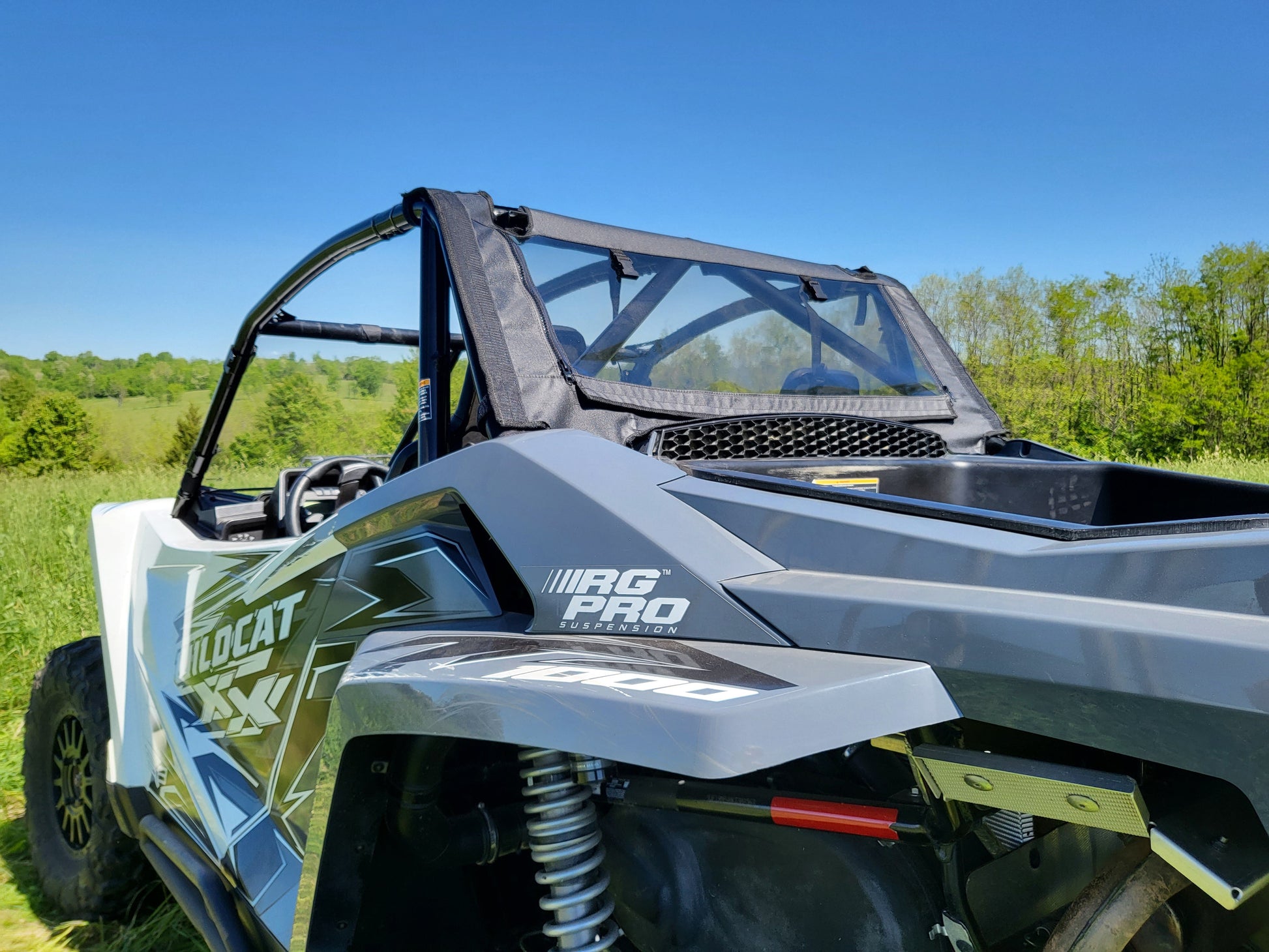 Arctic Cat Wildcat XX 2-Seater - Soft Back Panel - Back Panel