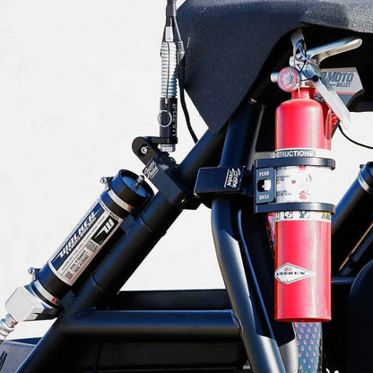 SECTOR SEVEN BILLET UTV FIRE EXTINGUISHER MOUNT WITH QUICK RELEASE