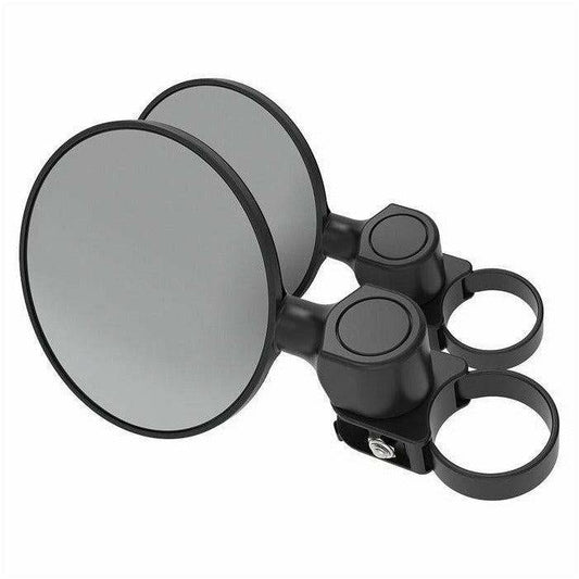BaseClamp 5’’ Round Convex Side Mirrors (Pair)
