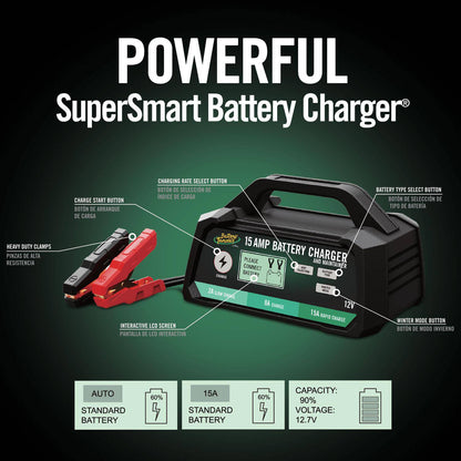 Power Tender® 15/8/2 Amp 12V Battery Charger and Maintainer