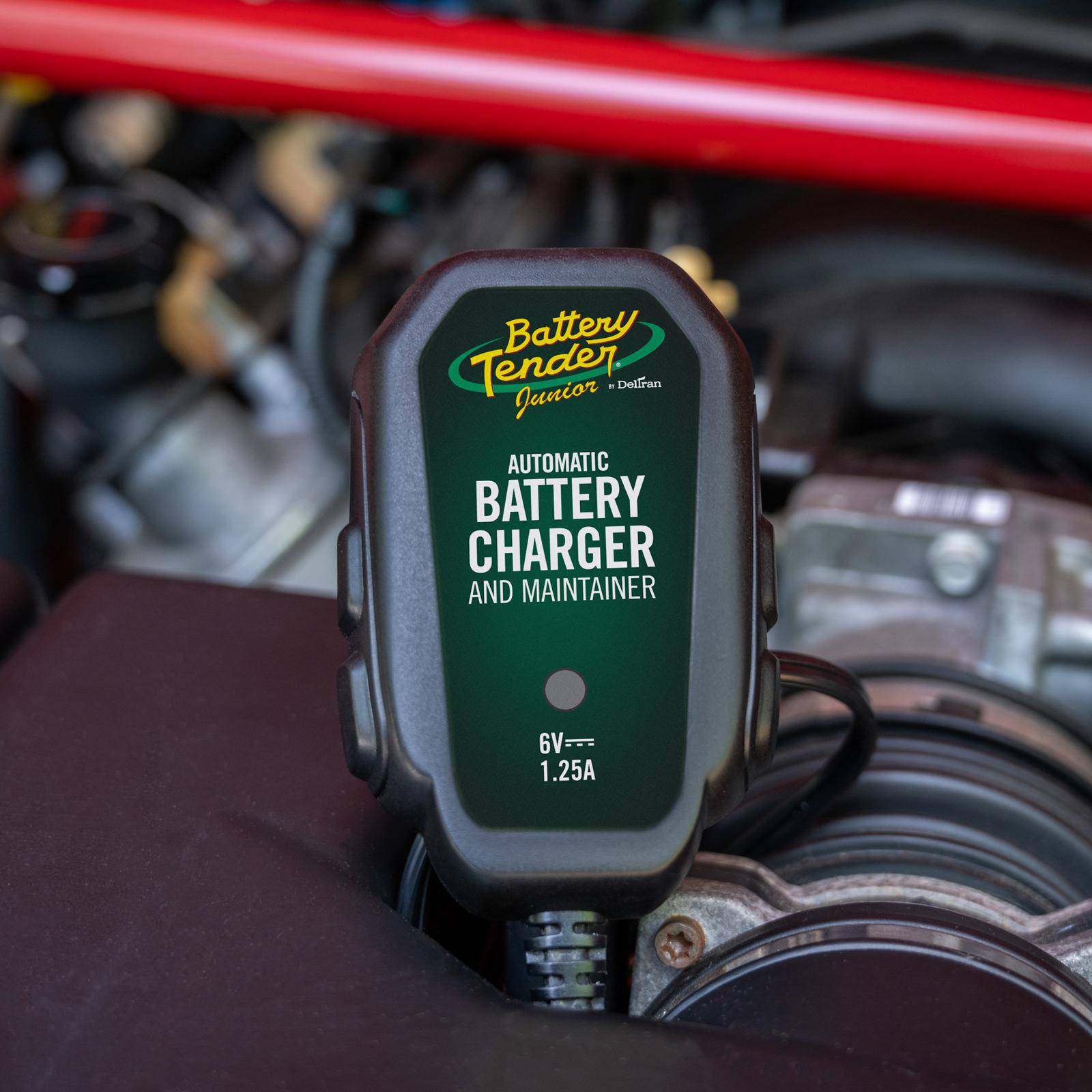 Battery Tender Plus 1.25 AMP 6V Battery Charger and Maintainer - Battery