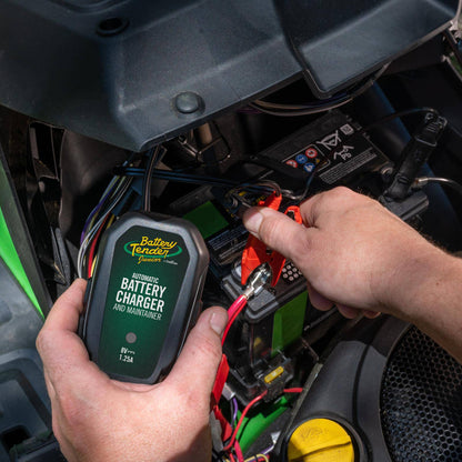 Battery Tender Plus 1.25 AMP 8V Battery Charger and Maintainer - Battery