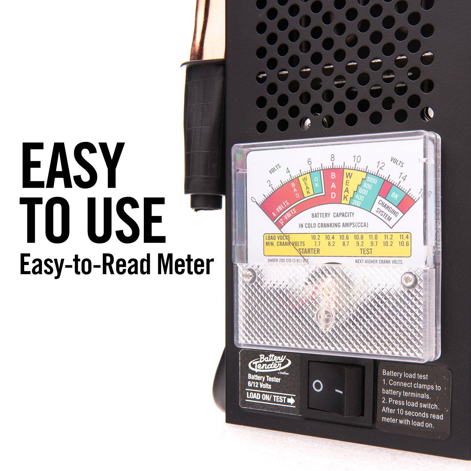Battery Tender® 12V / 6V Battery Tester - Battery