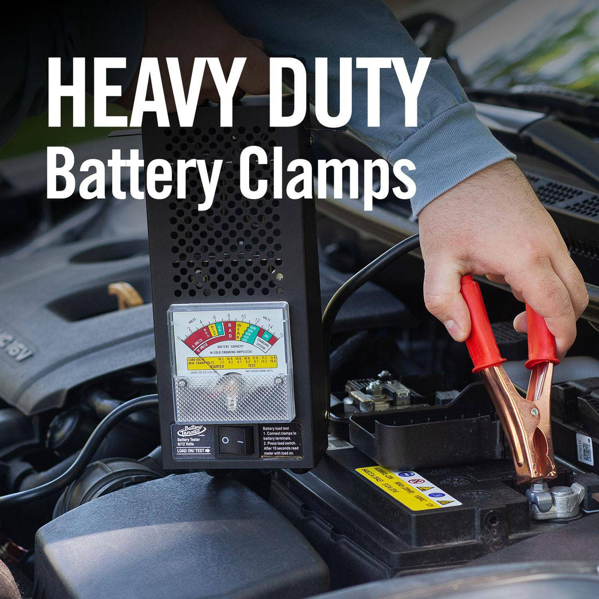 Battery Tender® 12V / 6V Battery Tester - Battery