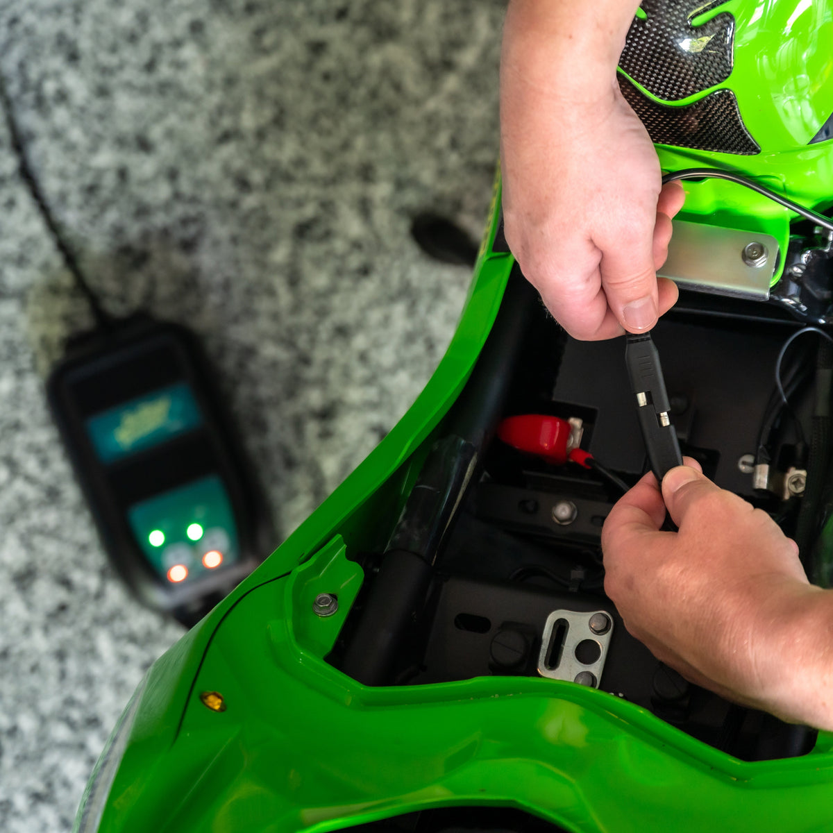 Battery Tender® 2-Bank 12V 1.25 Amp Battery Charger and Maintainer - Battery