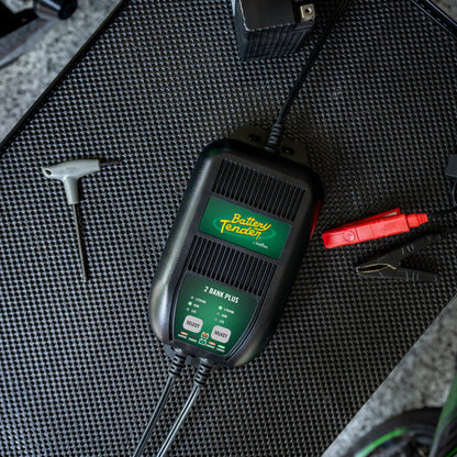 Battery Tender® 2-Bank 12V 1.25 Amp Battery Charger and Maintainer - Battery
