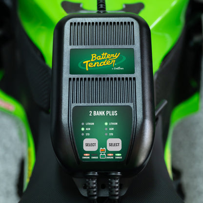 Battery Tender® 2-Bank 12V 1.25 Amp Battery Charger and Maintainer - Battery