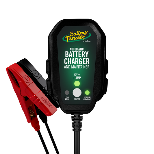 Battery Tender® Junior Multi-Chemistry 12V 1 Amp Battery Charger and Maintainer - Battery