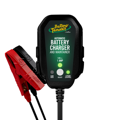 Battery Tender® Junior Multi-Chemistry 12V 1 Amp Battery Charger and Maintainer - Battery