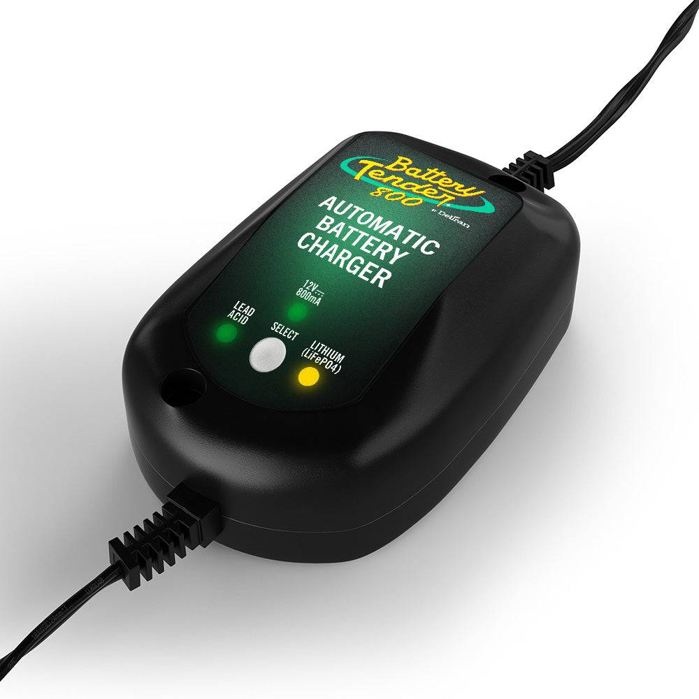 Battery Tender® Weather Resistant 12V 800mA Battery Charger and Maintainer - Battery