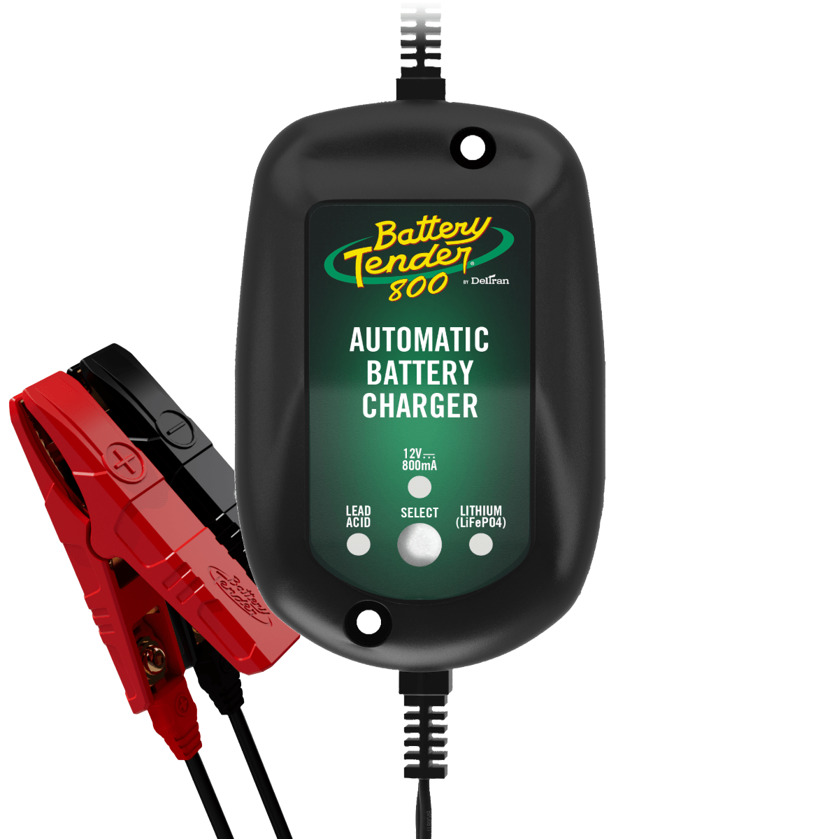 Battery Tender® Weather Resistant 12V 800mA Battery Charger and Maintainer - Battery