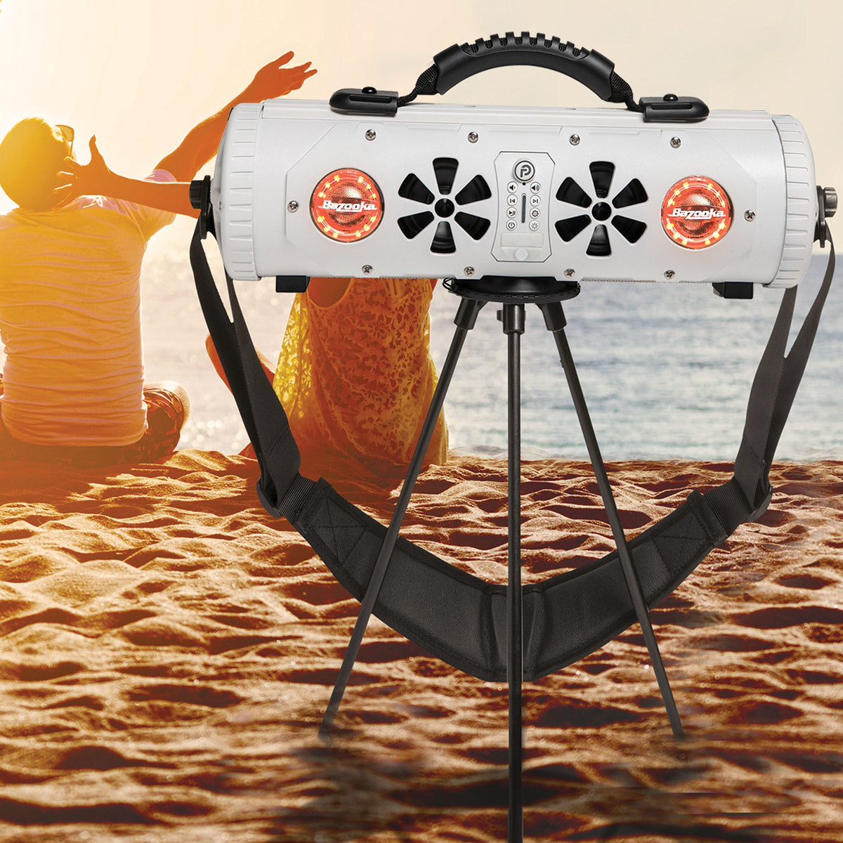 Bazooka G3 Party Bar MINI Portable Bluetooth Speaker | 70 Hours Battery Life | IP66 Waterproof | 450-watt MAX power