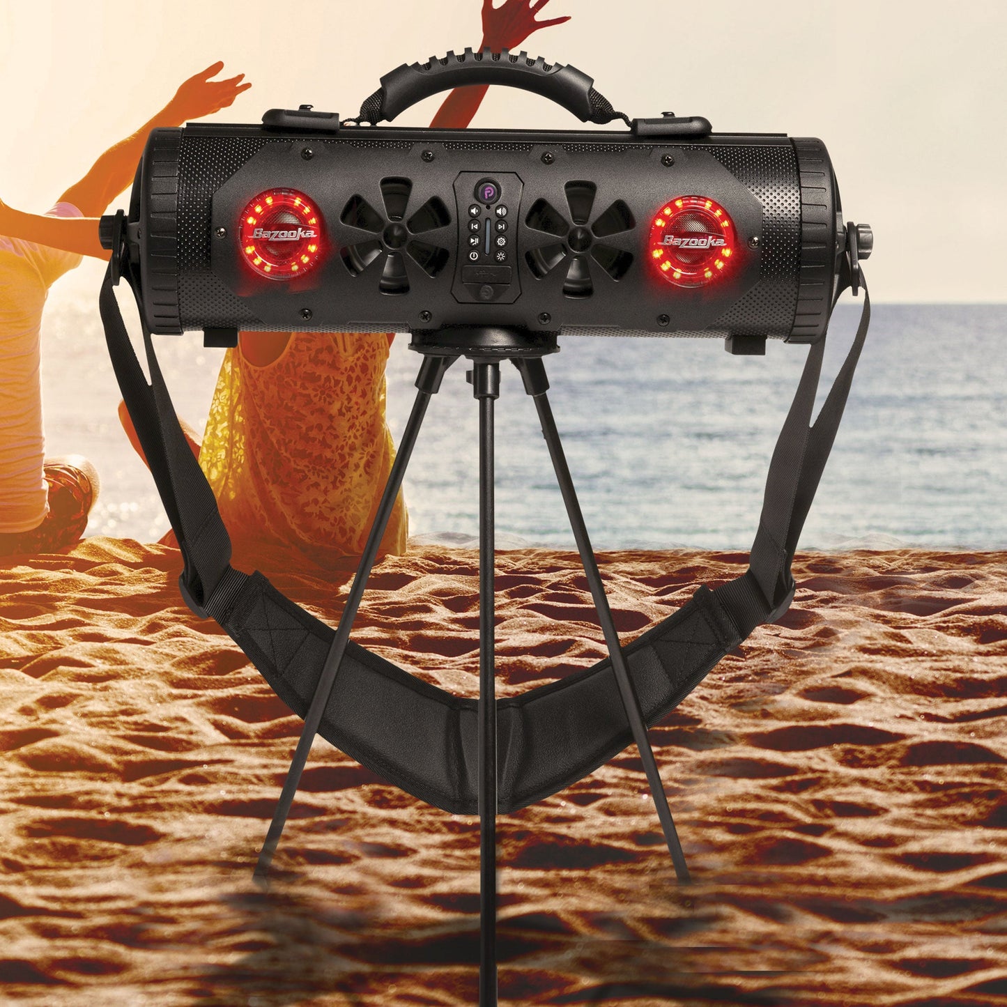 Bazooka G3 Party Bar MINI Portable Bluetooth Speaker | 70 Hours Battery Life | IP66 Waterproof | 450-watt MAX power
