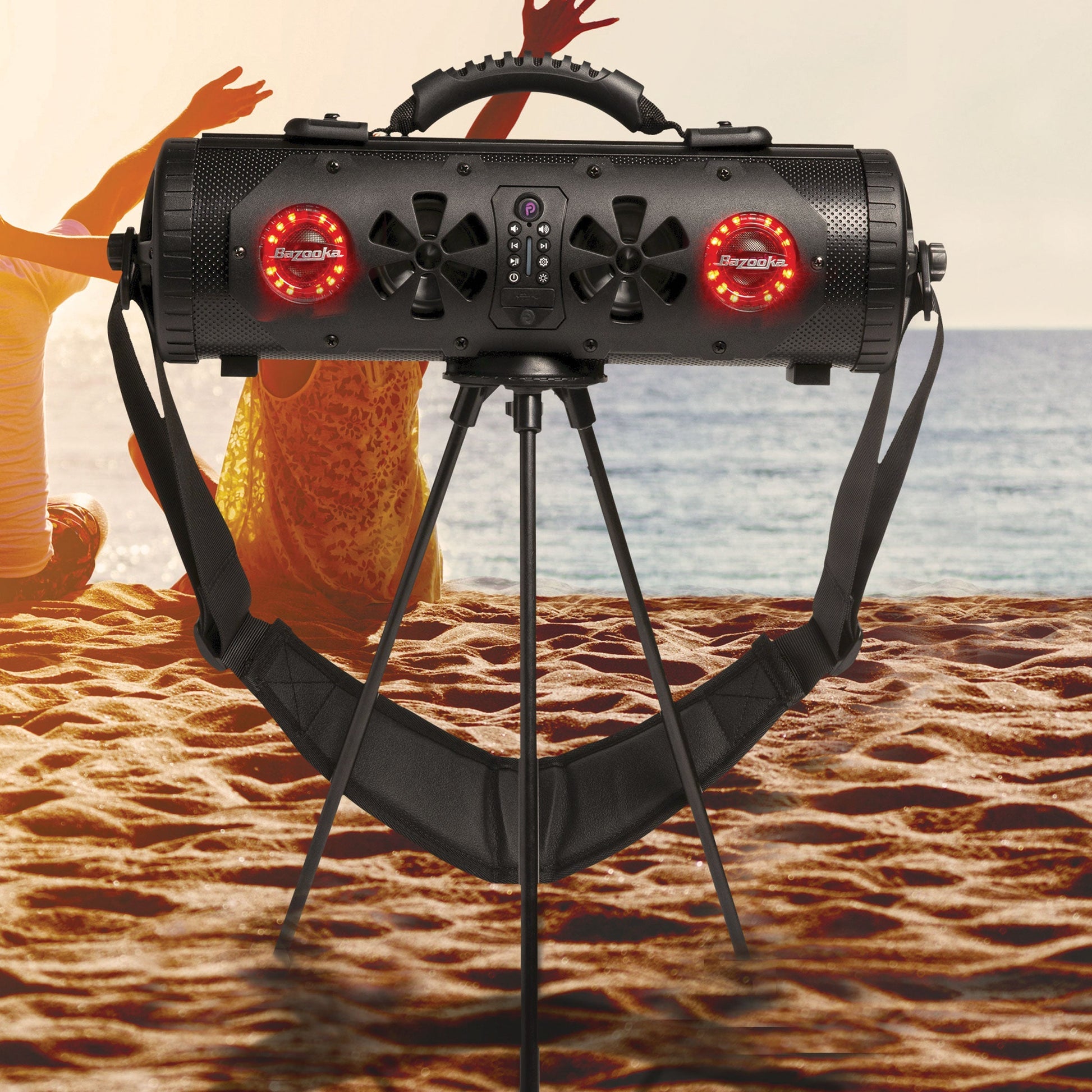 Bazooka G3 Party Bar MINI Portable Bluetooth Speaker | 70 Hours Battery Life | IP66 Waterproof | 450-watt MAX power
