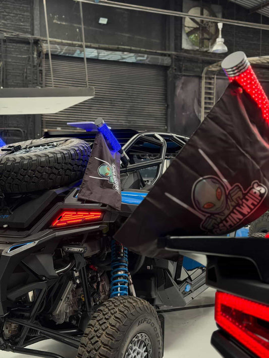 Big Moe 2.0 Multi Color with Brake and Turn Signals - Whip