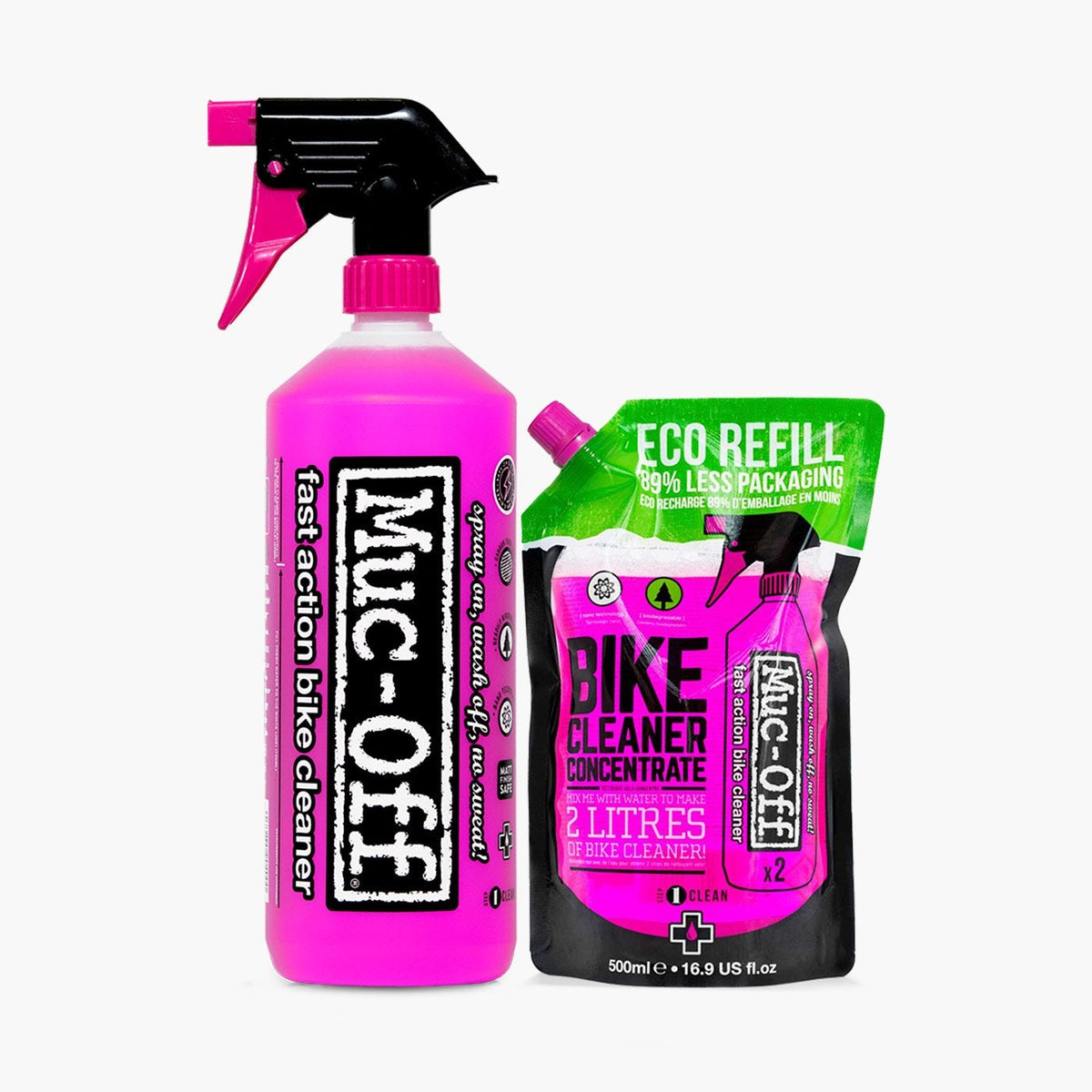 Bike Cleaner 33.81 fl. oz + 16.9 fl. oz Concentrate Refill - Cleaners