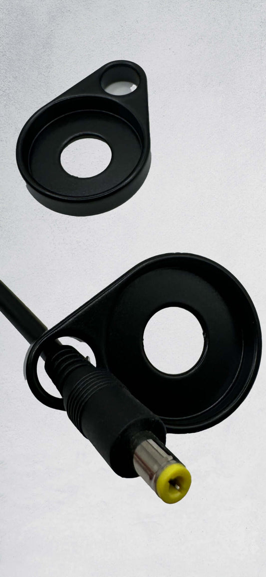 Billet Bolt On Wire Holder - Set / Black - whip accessories