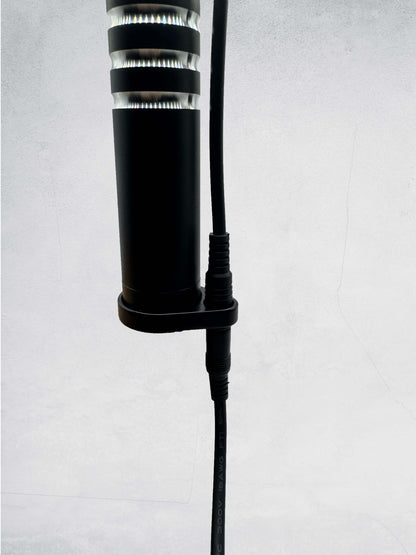 Billet Bolt On Wire Holder - Single / Black - whip accessories