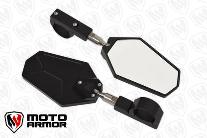 Billet Convex Mirrors Fits 1.75’’- 2’’ (SET of 2) - Mirrors