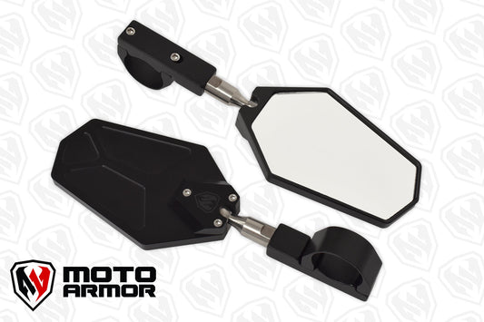 Billet Convex Mirrors Fits 1.75’’- 2’’ (SET of 2) - Mirrors