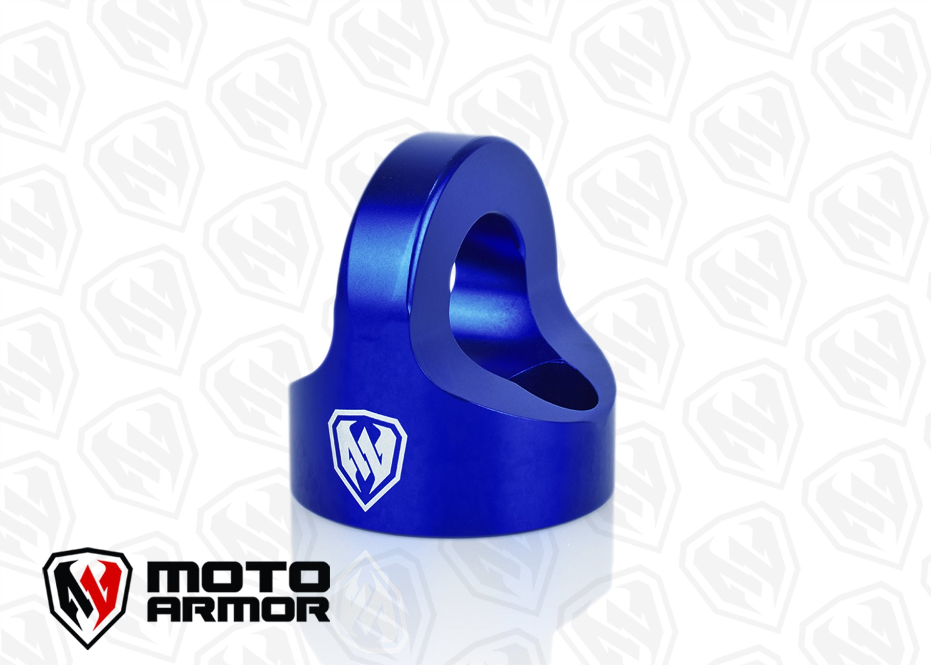 Billet Front Tow/Tie Down Anchor for RZR 900 1000 - Blue - Towing