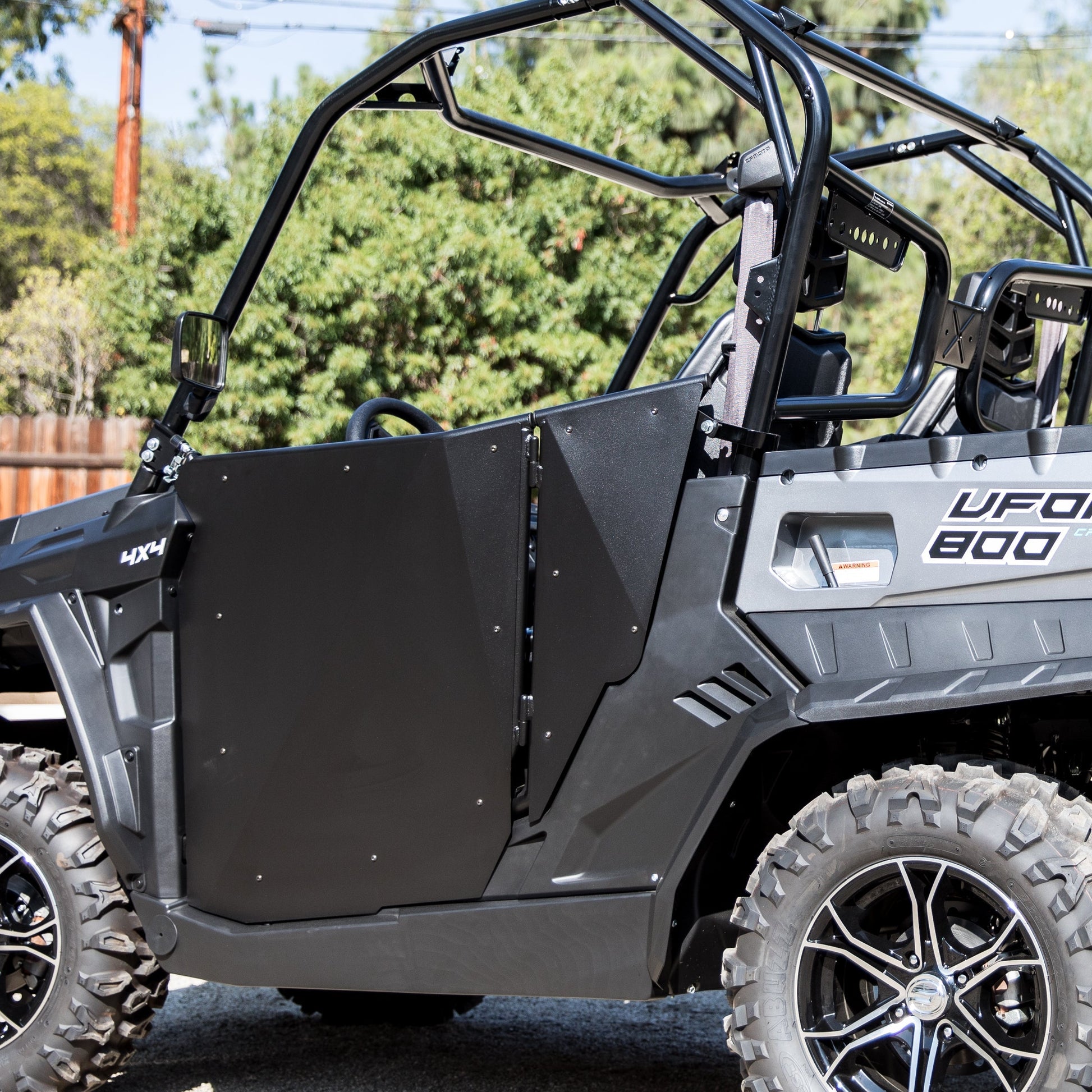 Black Suicide Half Doors By Dirt Specialties - CF Moto UForce 500 | 800 (DS-8002) - Doors