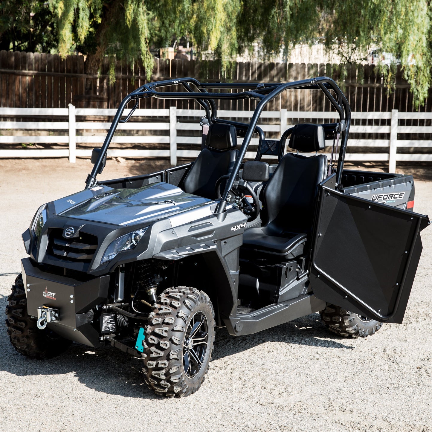 Black Suicide Half Doors By Dirt Specialties - CF Moto UForce 500 | 800 (DS-8002) - Doors