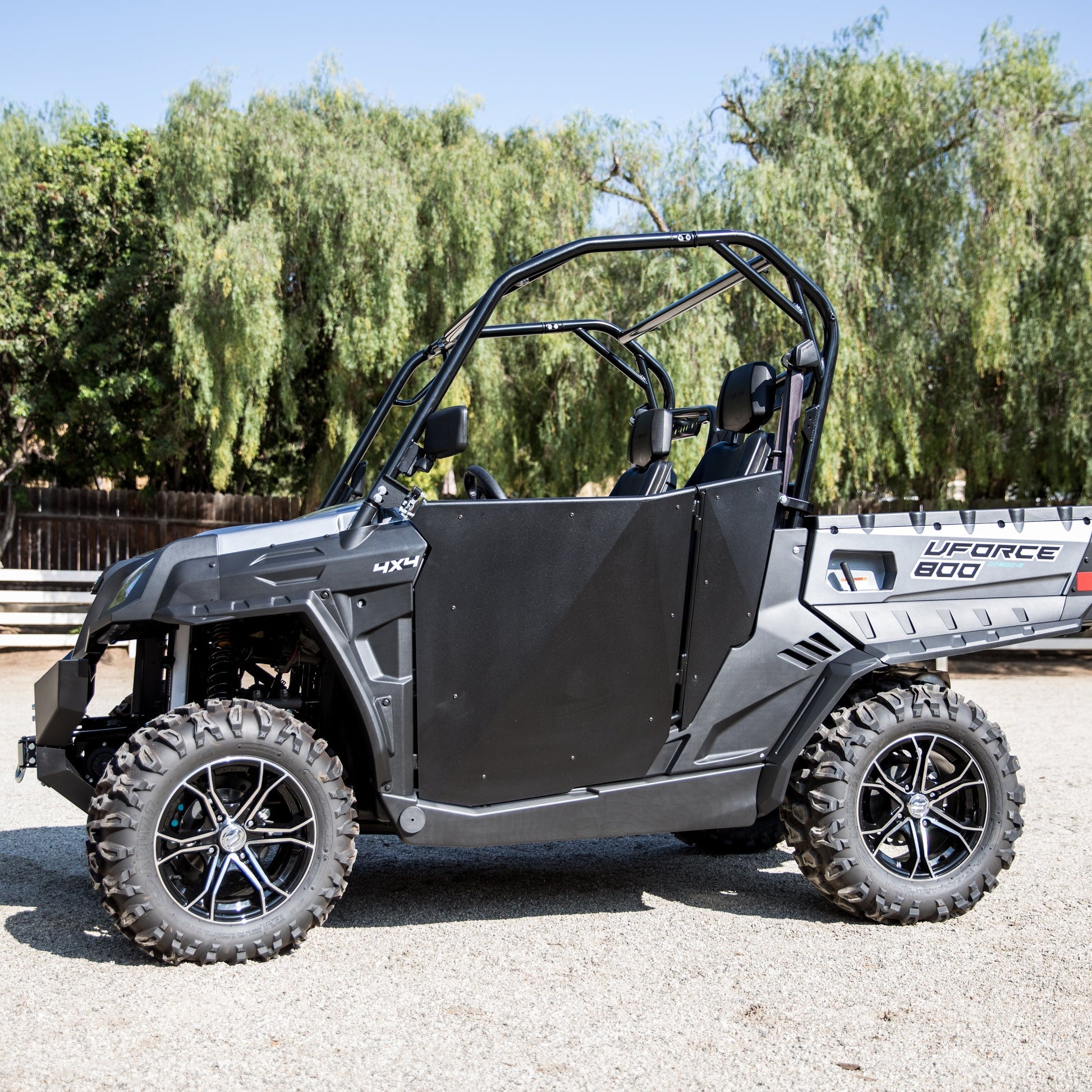Black Suicide Half Doors By Dirt Specialties - CF Moto UForce 500 | 800 (DS-8002) - Doors