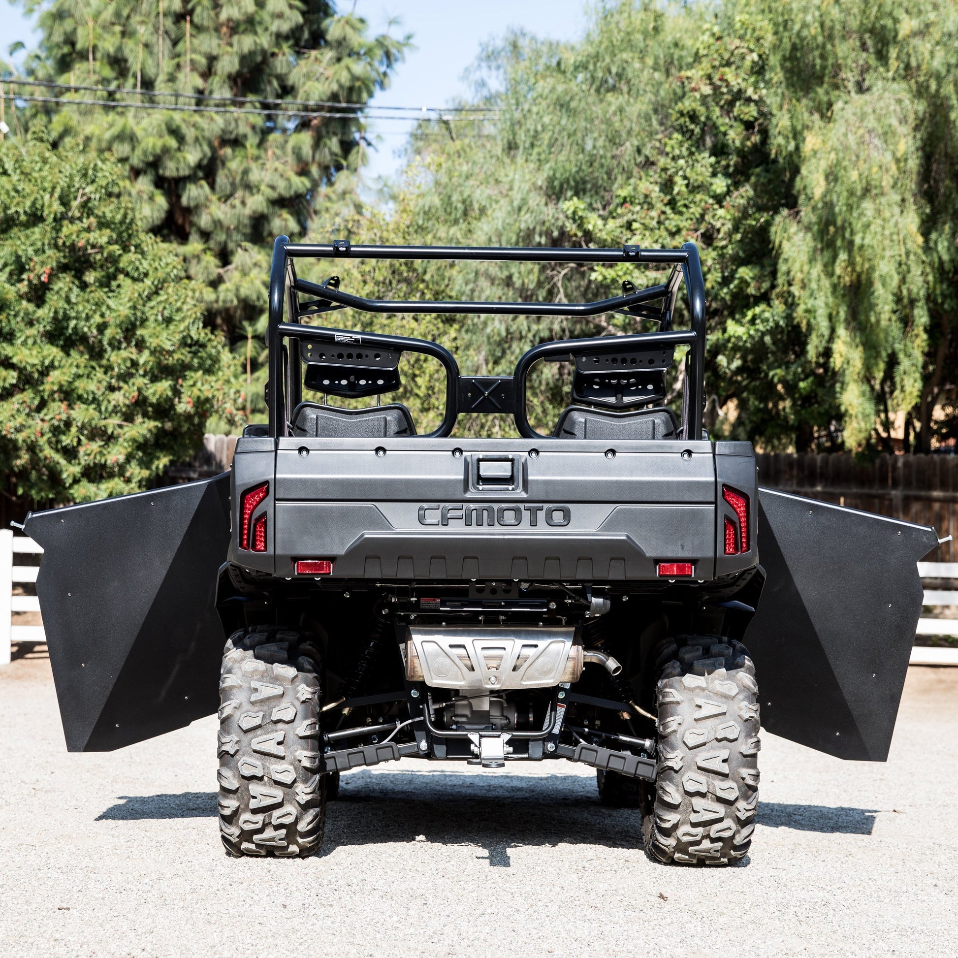 Black Suicide Half Doors By Dirt Specialties - CF Moto UForce 500 | 800 (DS-8002) - Doors