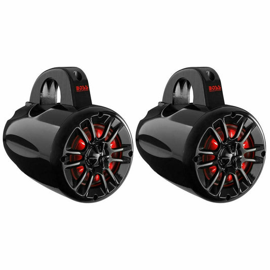 Boss Audio 4’’ RGB Speaker Pods (Pair) - Speakers
